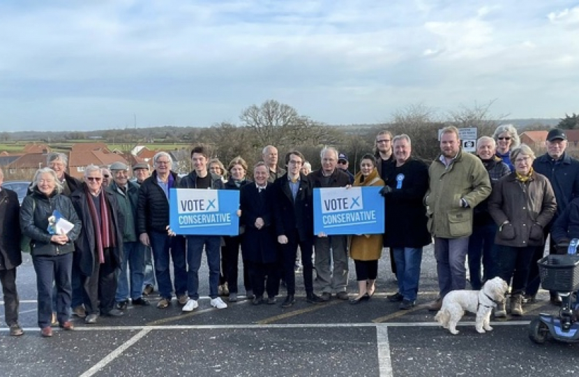 Nus Ghani Campaigning in Hailsham