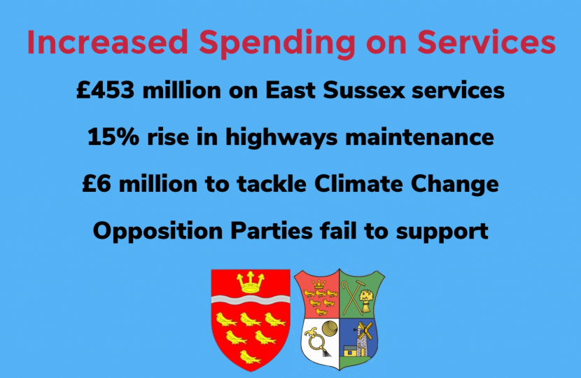 Increased Spending on Services